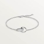 Classic LOVE bracelet, Half-paved Diamonds - Image 2