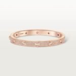 LOVE Bracelet, Paved with 12 Diamonds