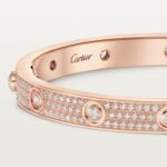 LOVE Bracelet, Paved with 12 Diamonds - Image 4