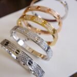 LOVE Bracelet, Paved with 12 Diamonds - Image 7