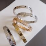 LOVE Bracelet, Paved with 12 Diamonds - Image 10