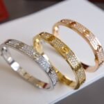 LOVE Bracelet, Paved with 12 Diamonds - Image 12