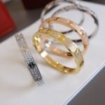 LOVE Bracelet, Paved with 12 Diamonds - Image 14